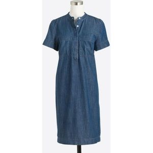 J Crew Chambray shift dress